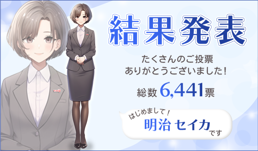 医療関係者専用会員制サイト上で実施したキャラクターの投票結果
